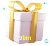 Receba seus bônus de boas-vindas no 9bm